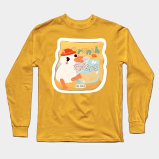 Crunchy Sea Salt Crisps Snack Long Sleeve T-Shirt